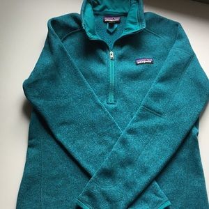 Patagonia quarter zip fleece sz M